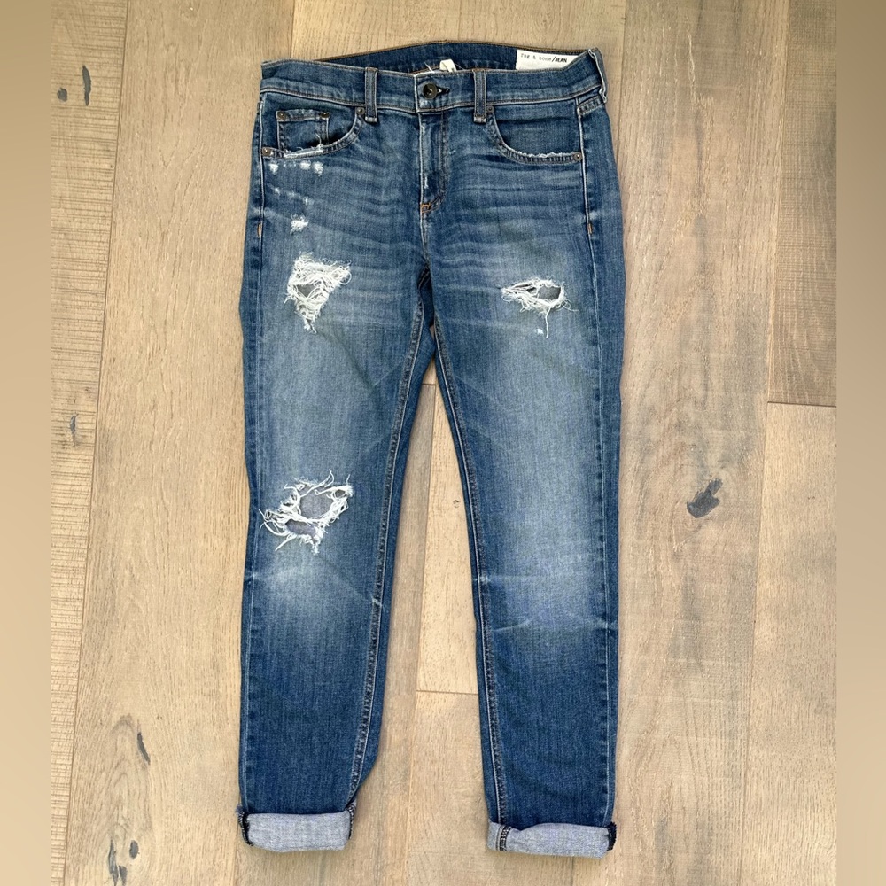 Rag & Bone Dre Low rise Boyfriend Jeans size 27